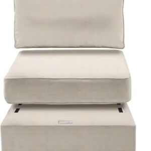 Seashell poly linen  Cream cover Set Lovesac CUSTOM BUNDLE